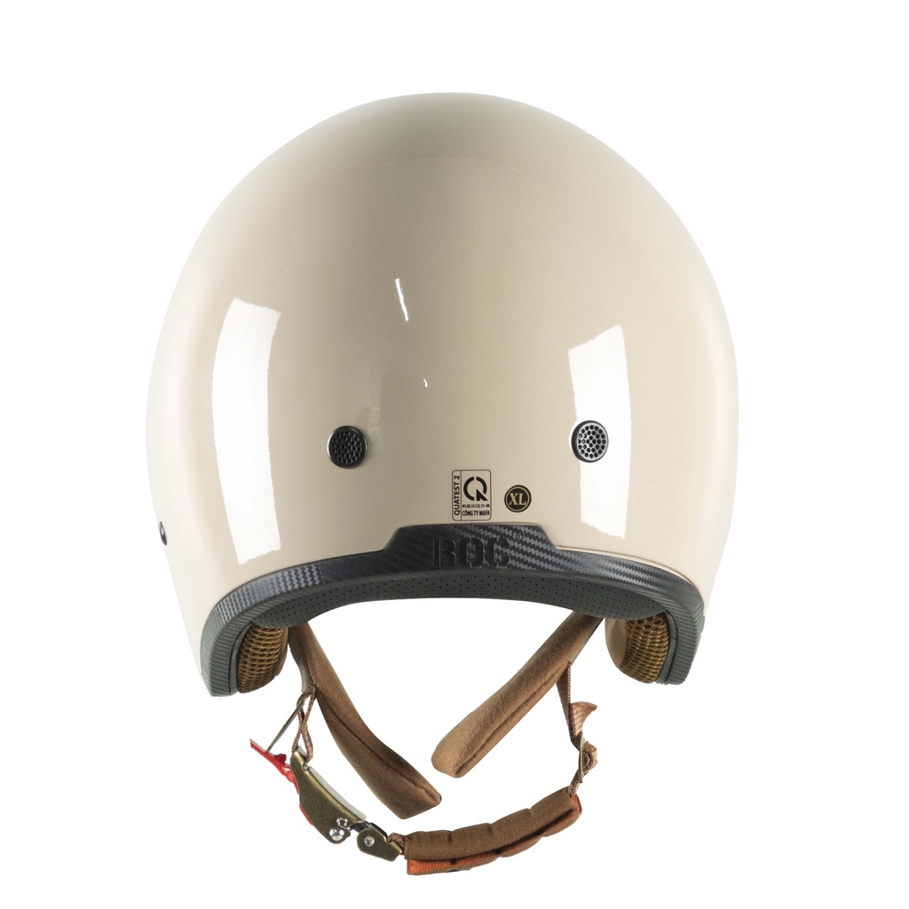 Mũ bảo hiểm 3/4 Royal M139 - M 139 - 139 màu sữa có kính âm - Tặng kèm túi rút Royal