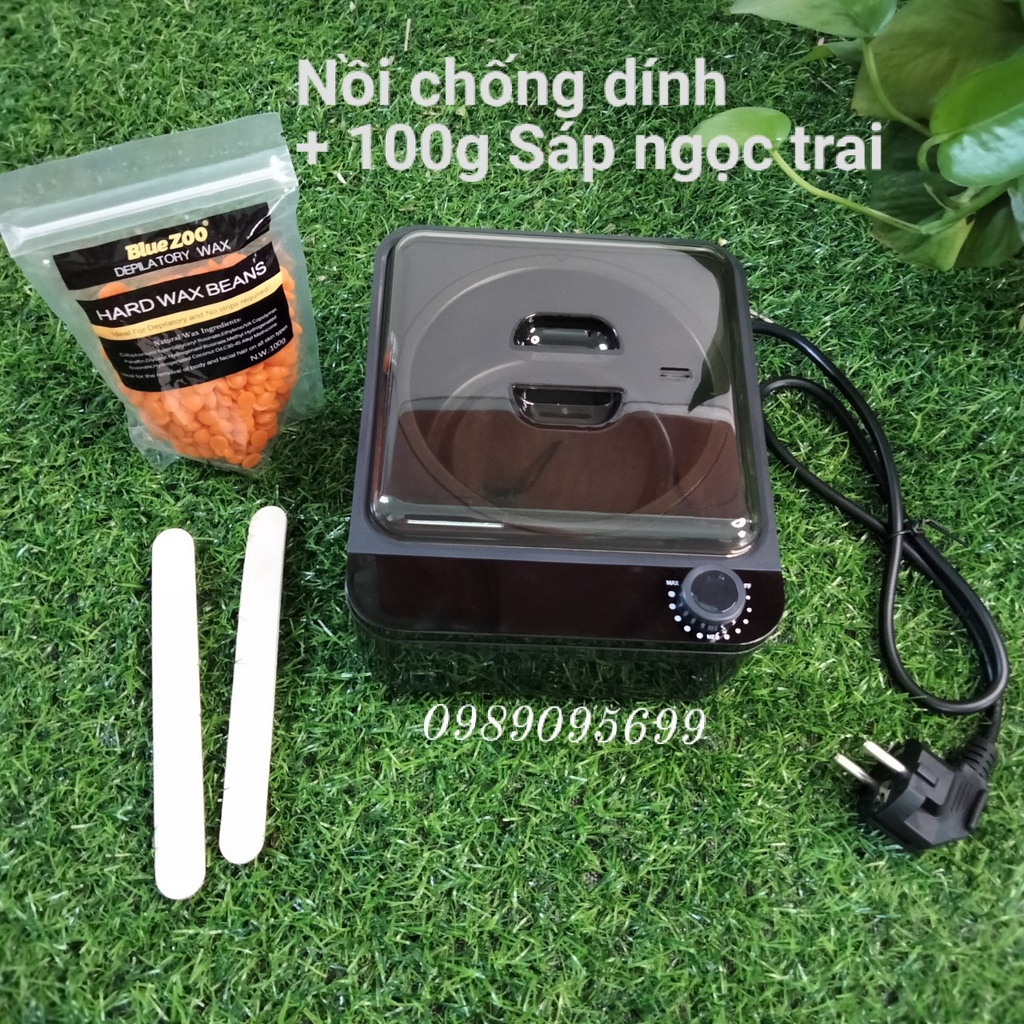 [Hot sáp cao cấp ngọc trai] Sáp wax lông ngọc trai siêu bám lông 100g loại tốt