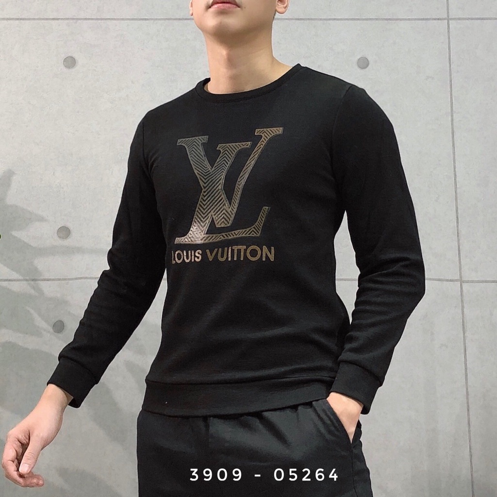 Áo thun nỉ sweater dài tay nam cao cấp cotton ANSW45