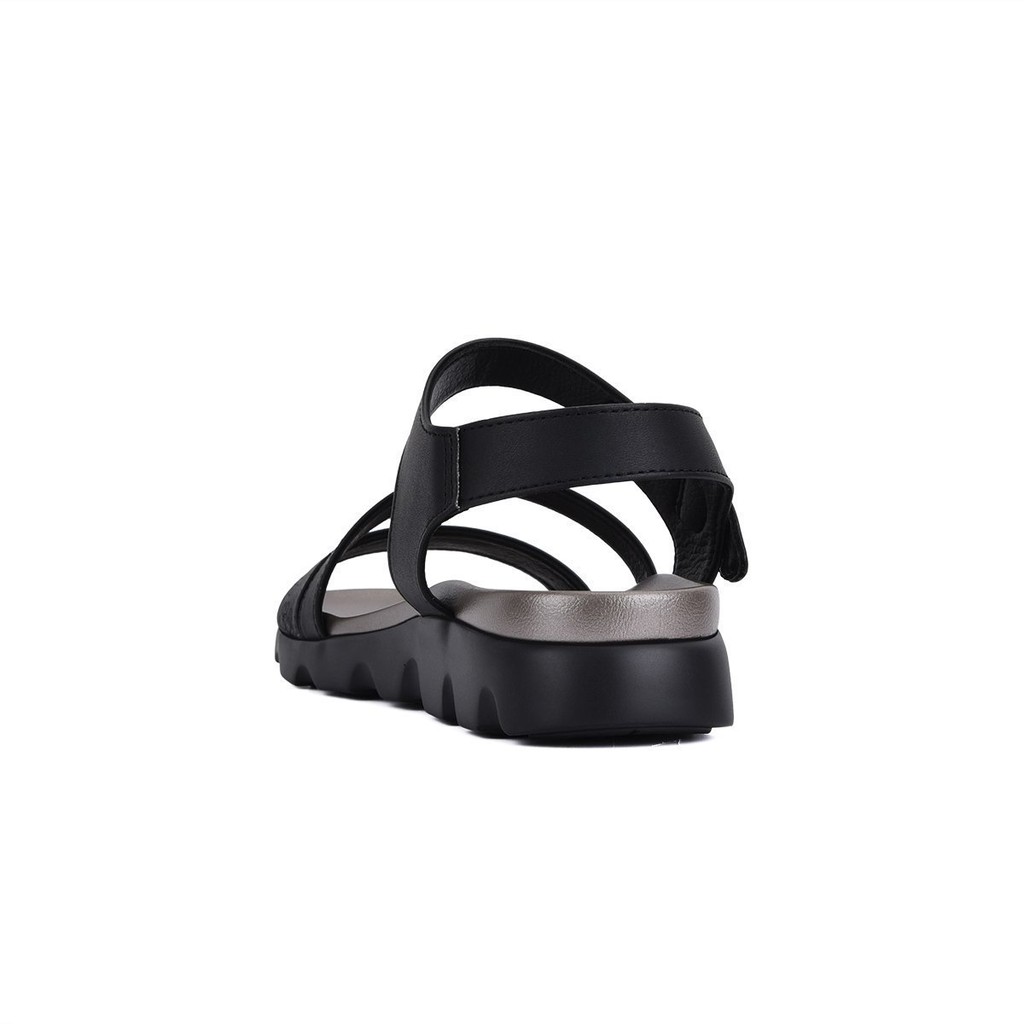 Sandal bệt Đông Hải đế đúc 3cm quai ngang khóa cài kim loại - S32A3