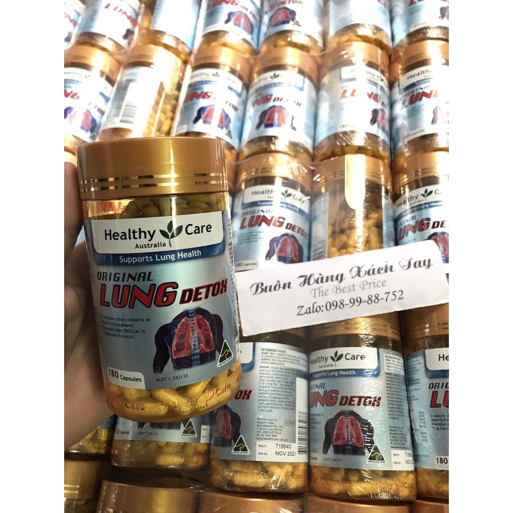 THẢI ĐỘC PHỔI  - HEALTHY CARE ORIGINAL LUNG DETOX