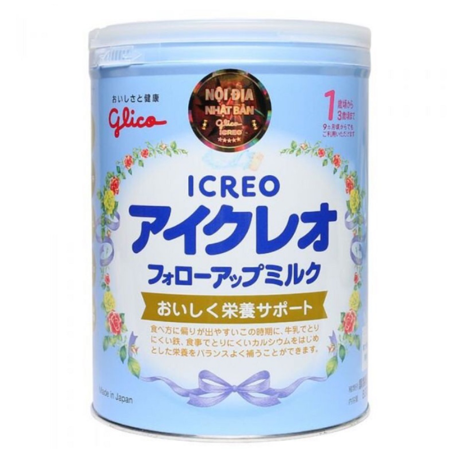 sữa Glico Icreo Balance Milk Icreo Số 1 hộp 820g