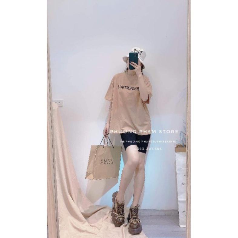 SET ÁO THUN FORM THỤNG MIX QUẦN LEGING NGỐ