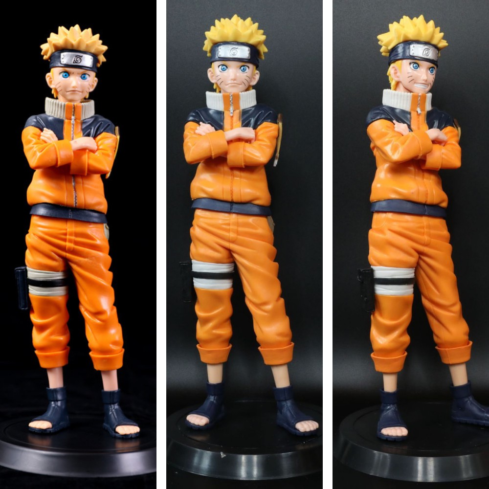 Mô Hình Naruto có 3 đầu cao 25cm hàng chất lượng cao hokage làng lá  jinchuriki cửu vĩ  figue mô hình mô hình naruto