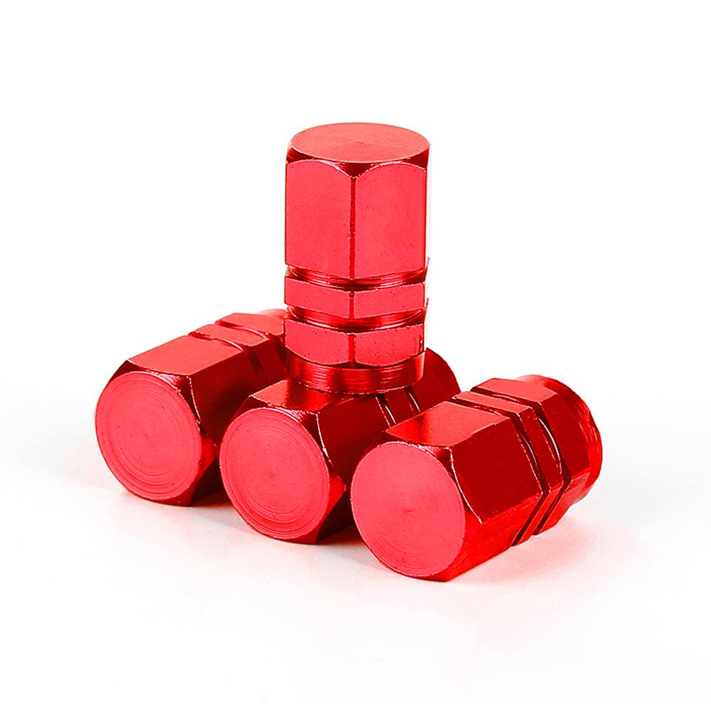 Bộ 4 Nắp Van Xe Đạp Bằng Hợp Kim Nhôm Chống Bụi