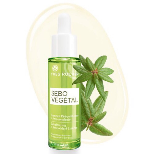 Serum dành cho da dầu Sebo Vegetal - Yves Rocher