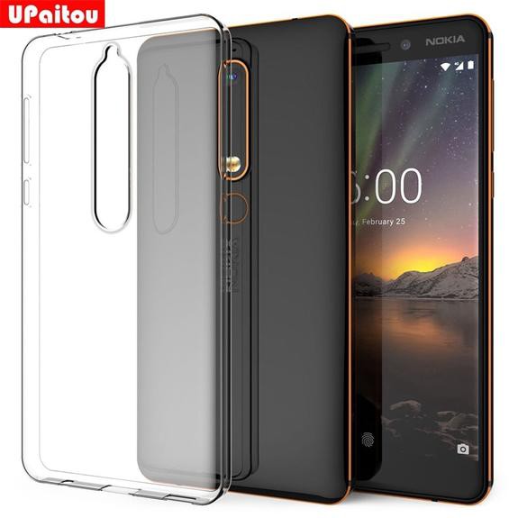 Ốp Nokia 6.1 / Nokia 6 2018 dẻo trong suốt (Loại đẹp)