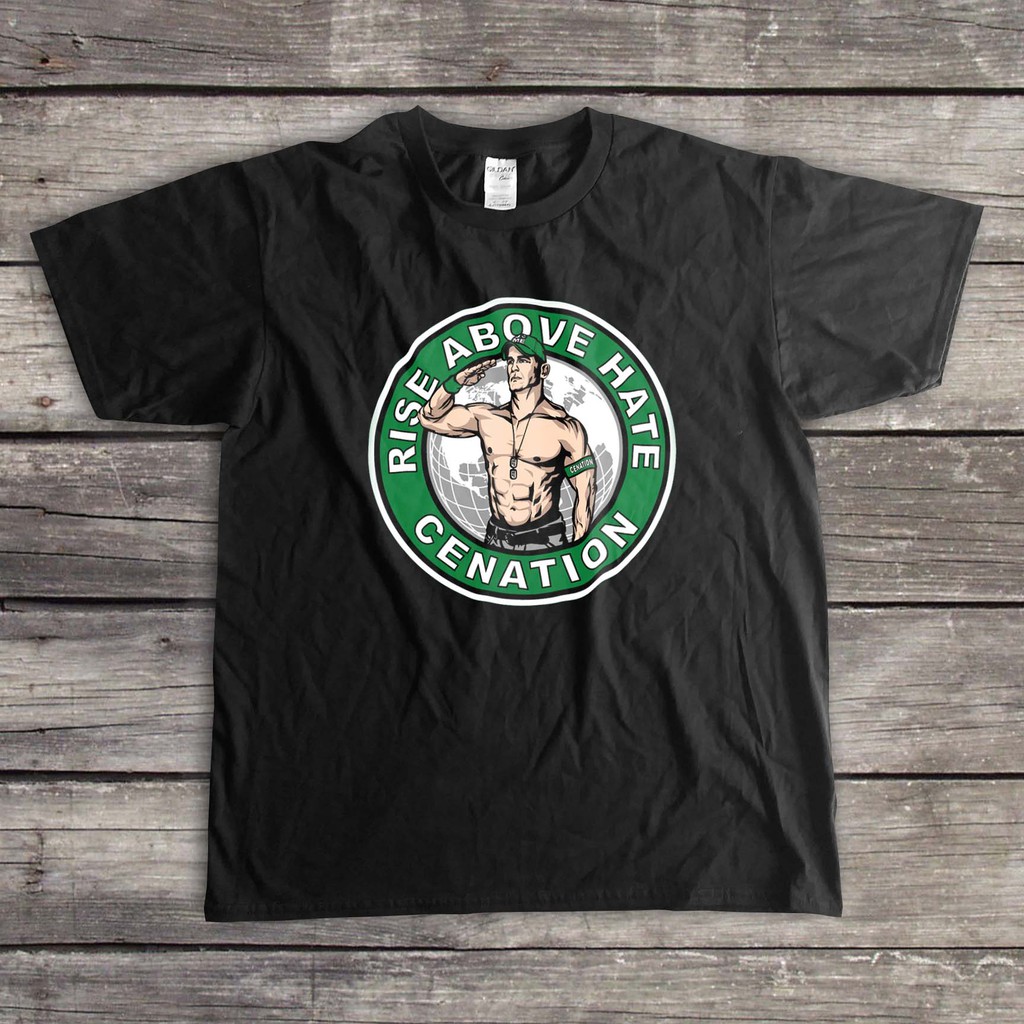 Áo Phông WWE John Cena "John Cena rises above hate"