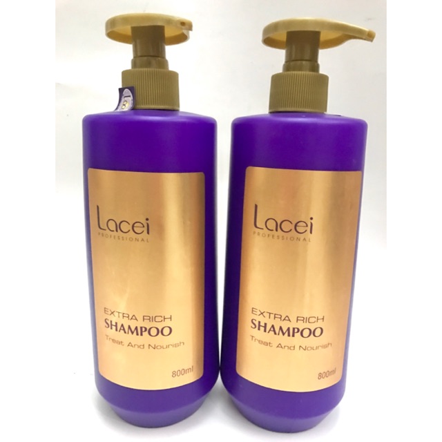 Dầu gội Lacei 800ml  giúp tóc mềm mượt chắc khỏe , suôn mượt óng ả , cải thiện khô xơ , hư tổn , tóc nát.