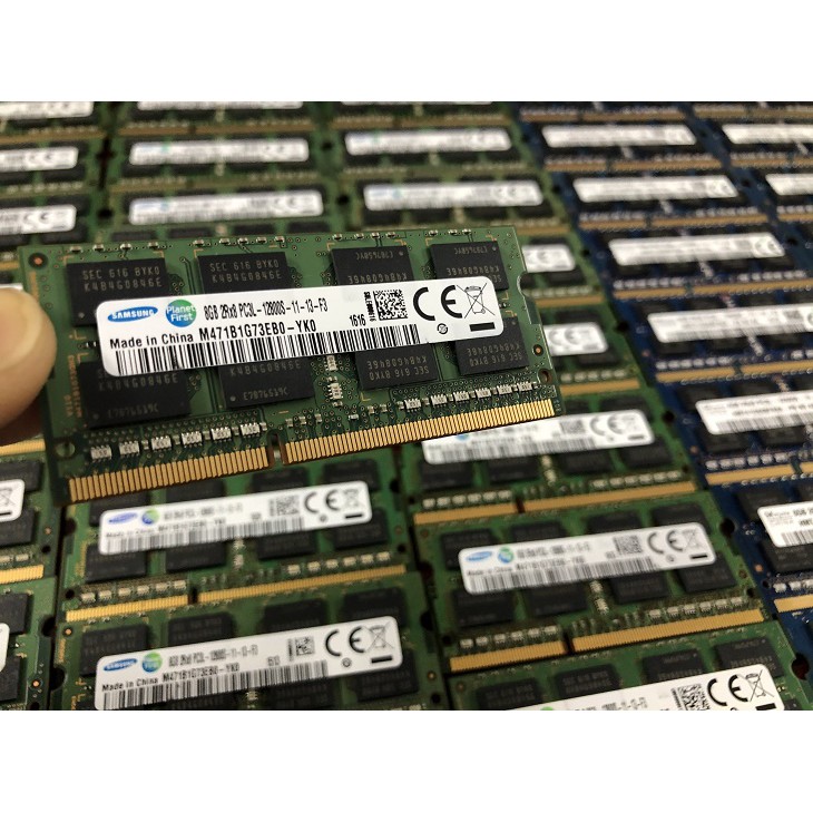 Ram Laptop Samsung Hynix Kingston 8GB DDR3 1600MHz PC3-12800 1.5V - Bảo hành 36 tháng