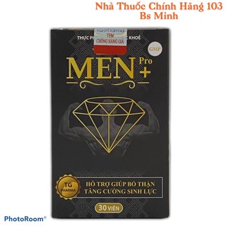 Viên Uống Bổ Thận Và Tăng Cường Sinh Lý Nam Giới Men Pro- Hộp 30 Viên