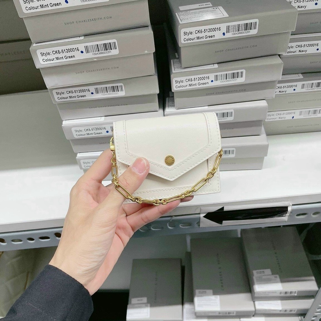 Ví cầm tay dự tiệc ck mini nhiều màu