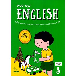 Sách - Hooray English - Tiếng Anh Vừa Học Vừa Chơi Dành Cho Bé Từ 4-6 Tuổi (Activity Book 3)