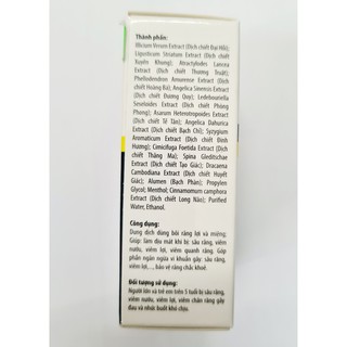 Dung dịch chấm sâu răng Daratex thảo dược 10ml