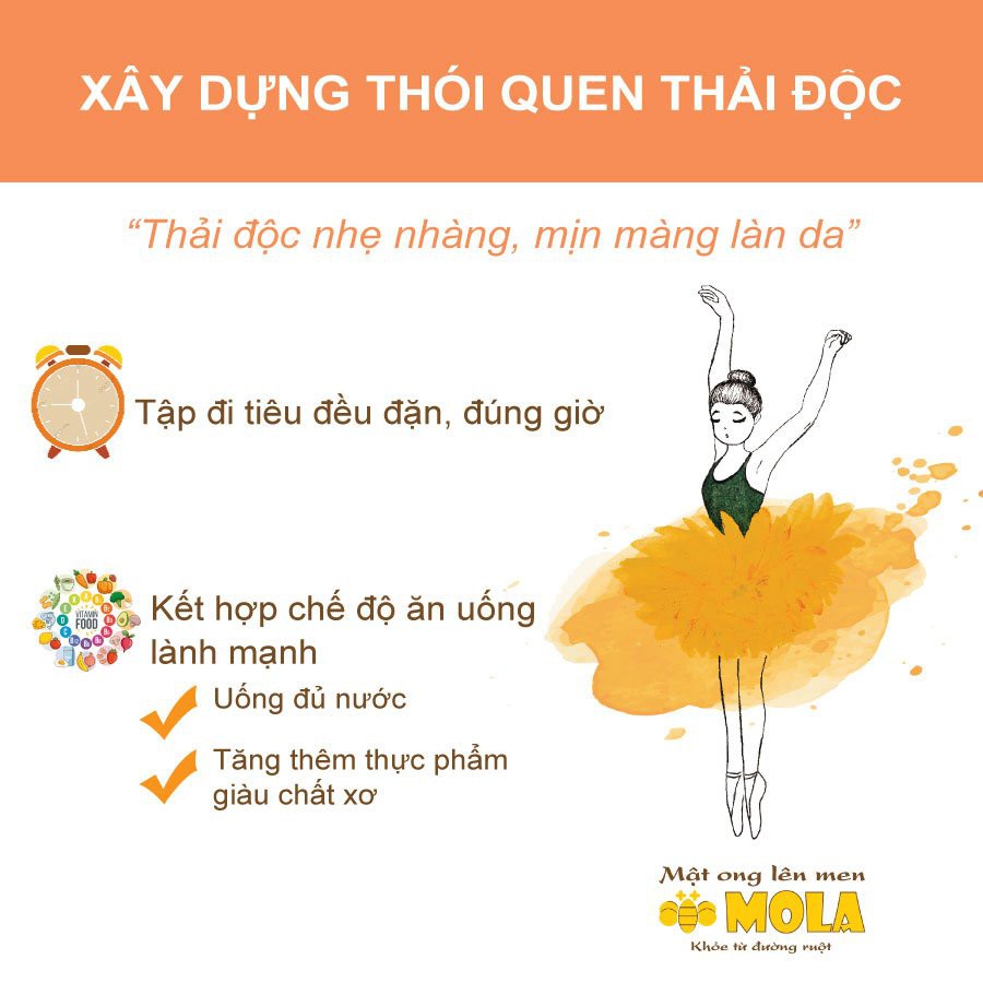 Mật Ong Lên Men Mola (DETOX 330ML)