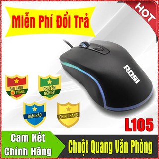 Chuột rosi - đèn led 7 màu, điều chỉnh độ nhạy