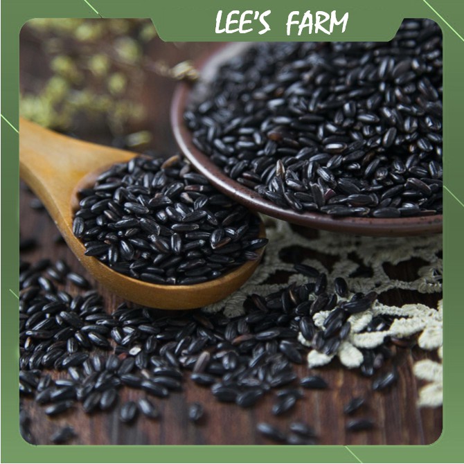 Gạo Lứt Đen Hữu Cơ Ăn Kiêng Túi 1Kg 100% Nguyên Chất