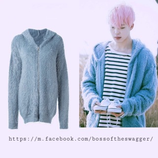 [BTS] Cardigan lông mềm Spring day Jimin