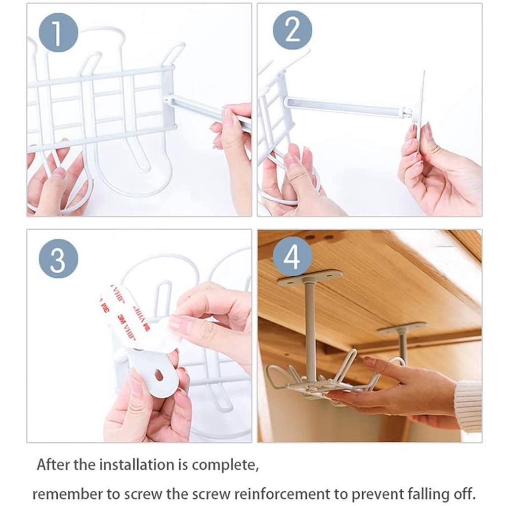 Giá Treo Dây Cáp Không Cần Khoan Tiện Dụng Cho Văn Phòng