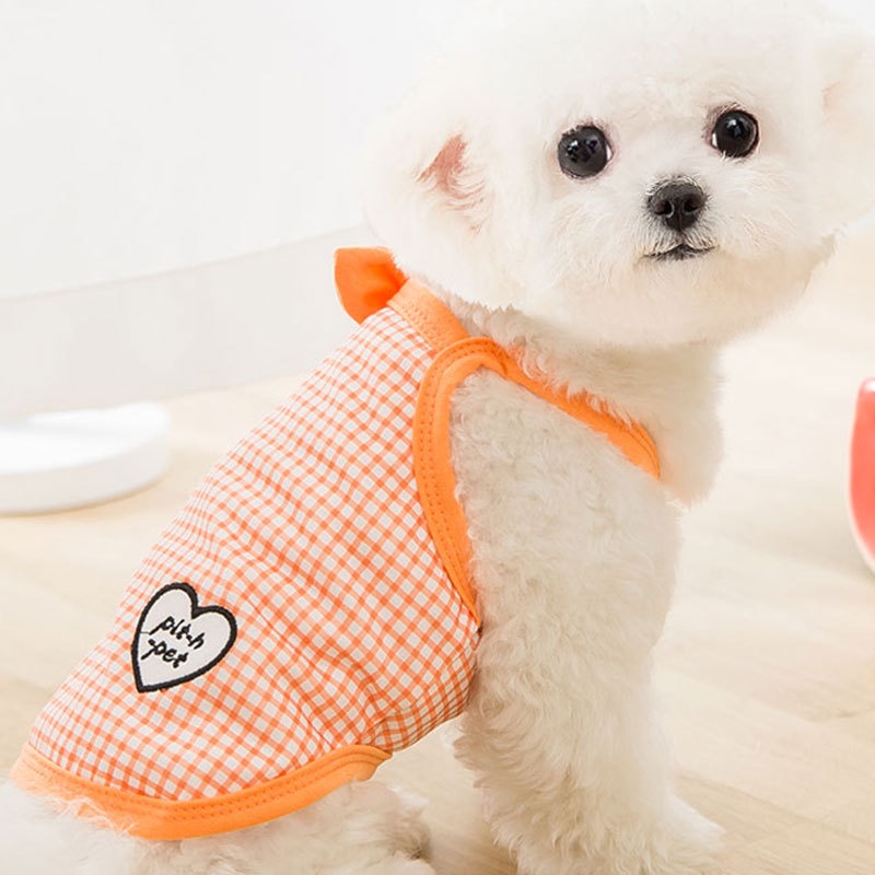 &lt;cutepethome&gt;Áo Hai Dây Mỏng Xuân Thu Phong Cách Mới Cho Thú Cưng