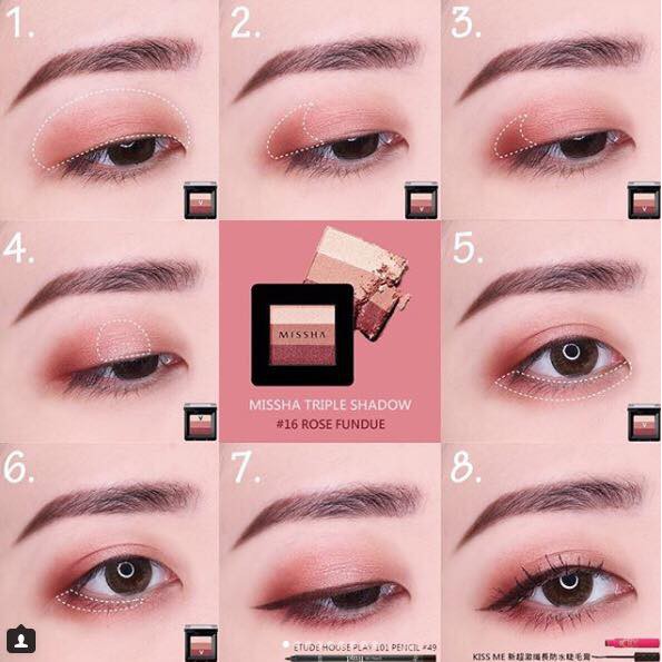 Phấn Mắt Missha The Style Triple Perfect Shadow 2g