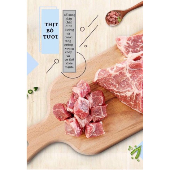 Hạt thức ăn trộn topping CAPTAIN siêu thơm ngon cho thú cưng