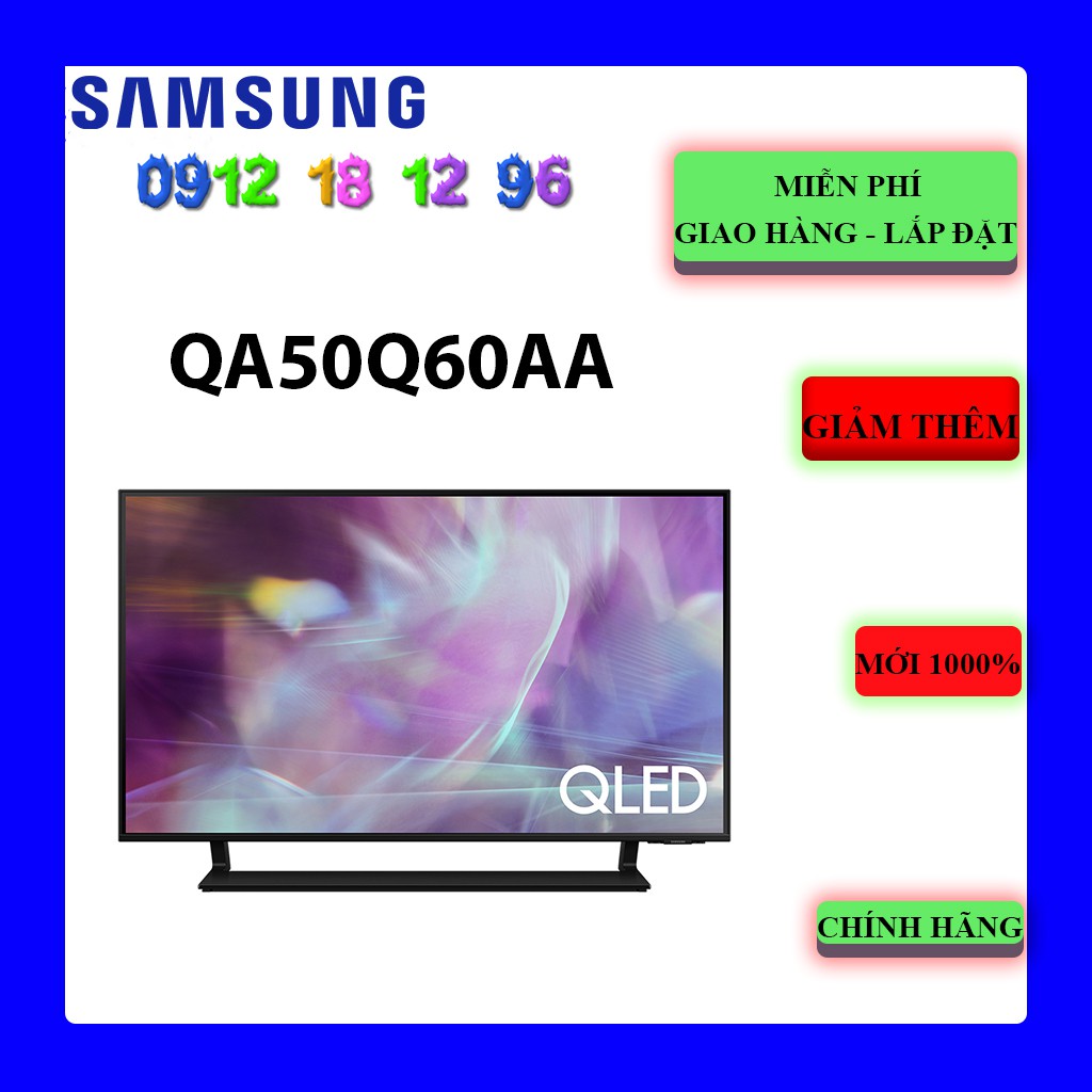 FREESHIP _ Smart Tivi QLED Samsung QA50Q60A 4K 50 inch |50Q60A