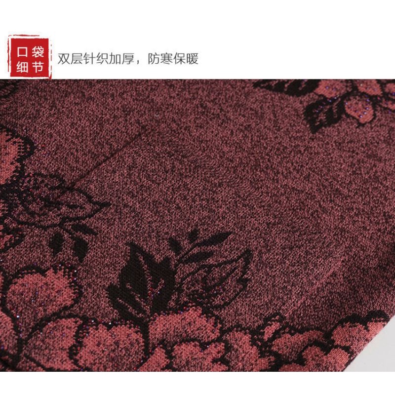 Áo Len Gile Cài Cúc Cho Bà Mẹ