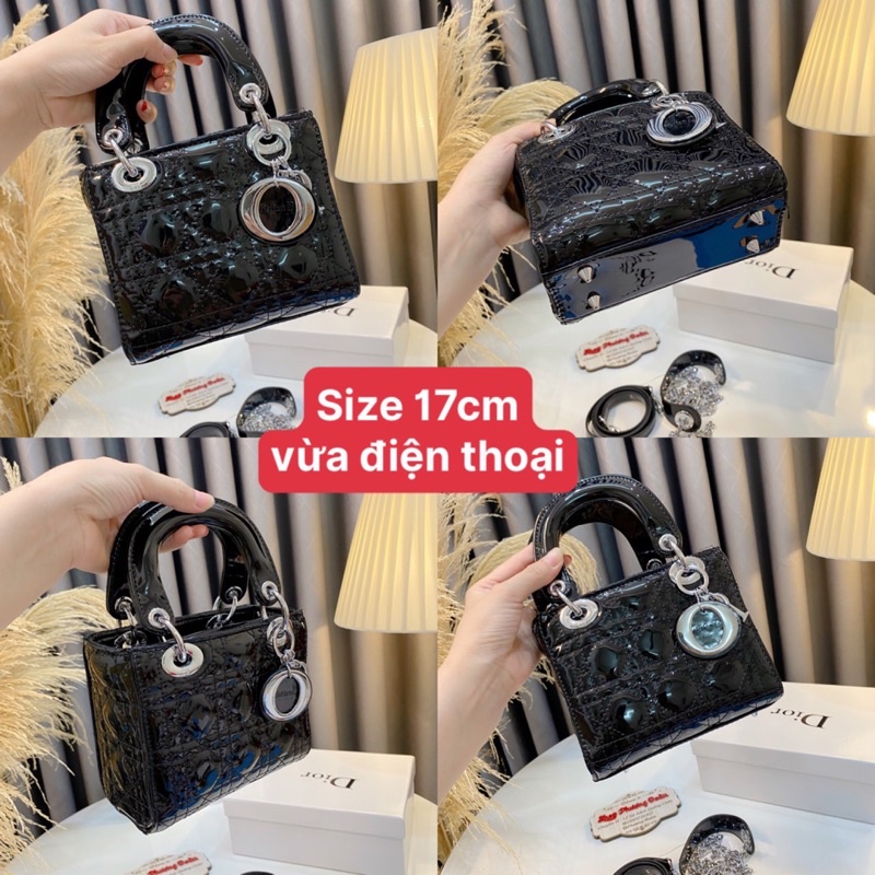 Túi Đ size mini 14cm-17cm da bóng Full Box kèm ảnh thật