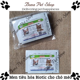 Men Biotic cho chó mèo
