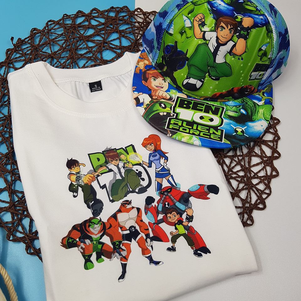 Áo thun Ben 10 cho bé - Ben 10 ( sản phẩm ko kèm nón)