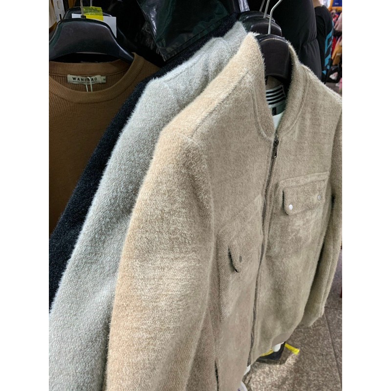 Áo dạ lông quảng châu cao cấp