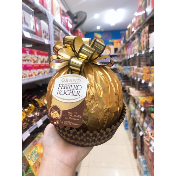 Quả cầu socola Rocher Ferrero hàng Ý quả 240g - quả 125g