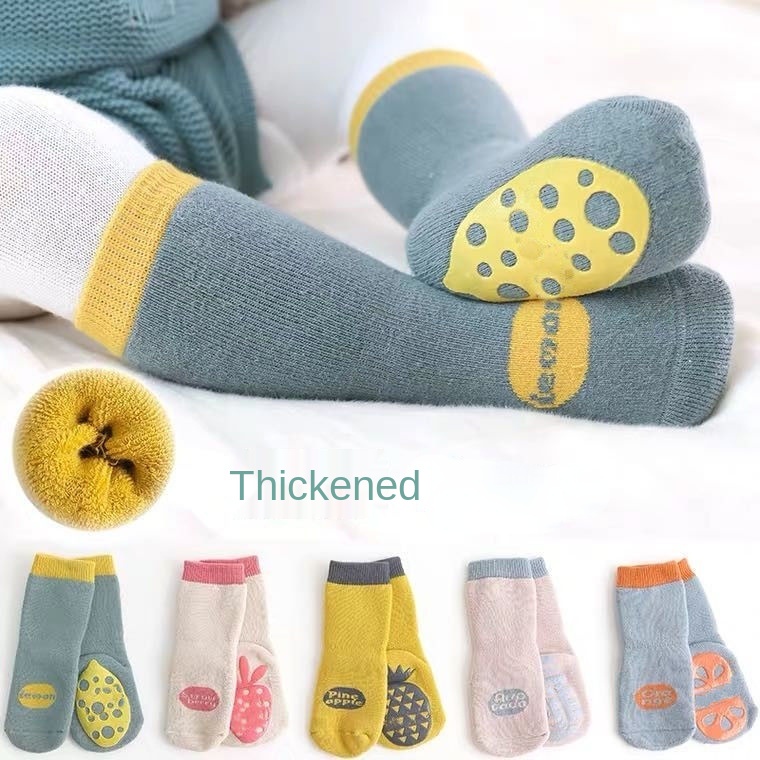 Vớ dày chống trượt thời trang thu đông cho bé