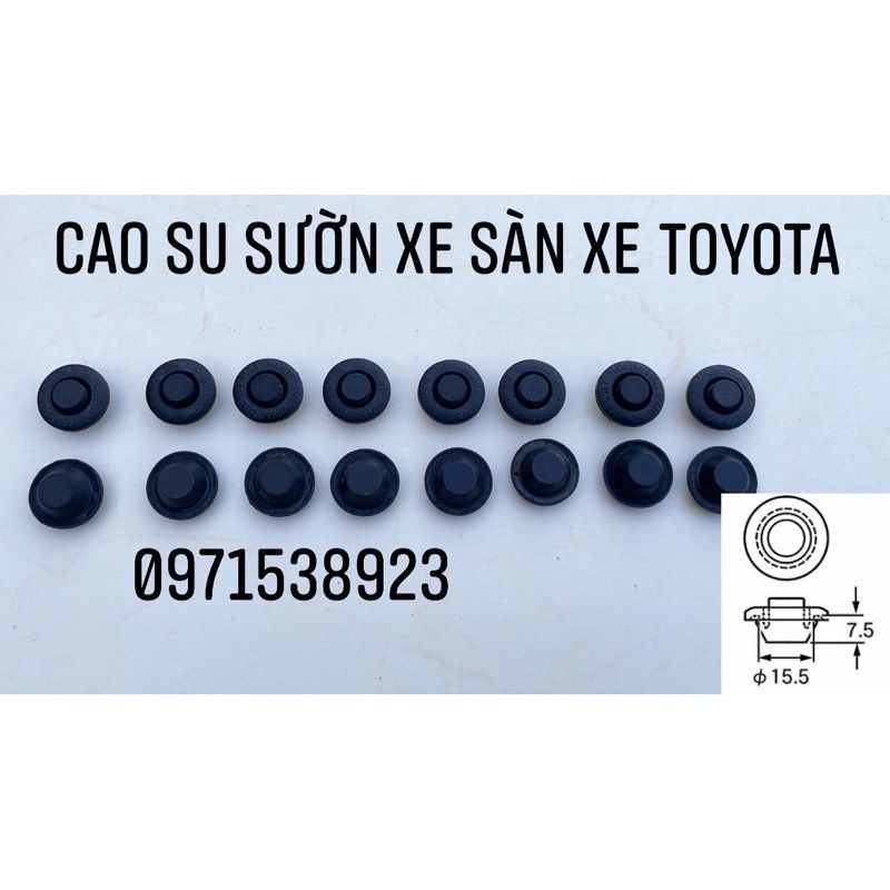 Cao su sườn xe TOYOTA INNOVA xịn chính hãng