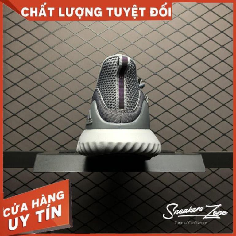 (FREE SHIP + HỘP + QUÀ) Giày thể thao sneaker nam nữ ALPHABOUNCE Beyond 2018 Grey white Xám đế trắng | BigBuy360 - bigbuy360.vn
