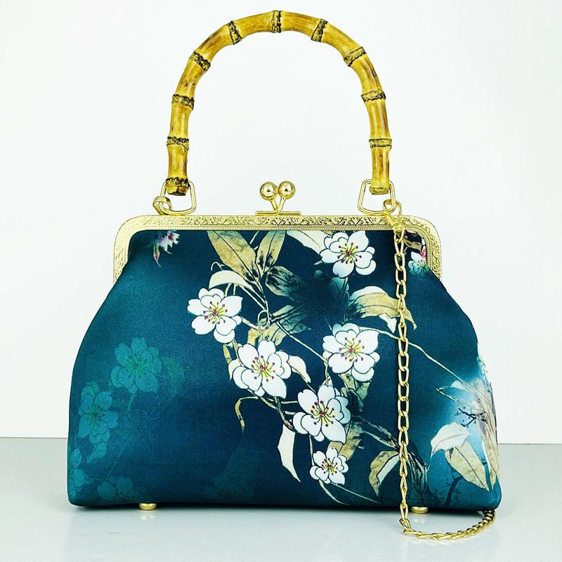 Túi Xách Tay Bằng Tre Phong Cách Mới Cho Nữ