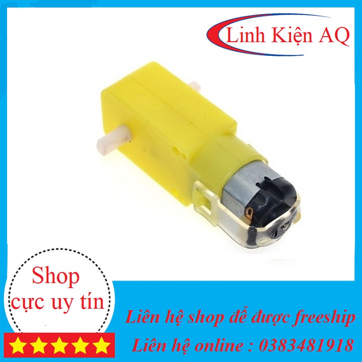 Động Cơ Giảm Tốc Vàng 3V-9V