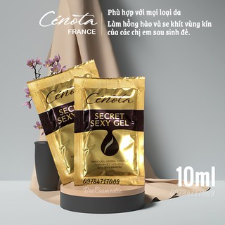 Gói dung dịch vệ sinh phụ nữ Cenota Secret Sexy Gel 10ml - C37A