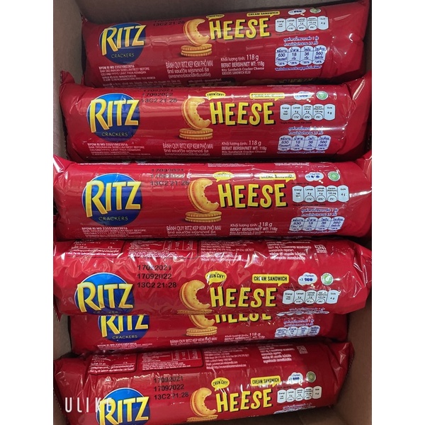 Bánh RITZ phomai 118g