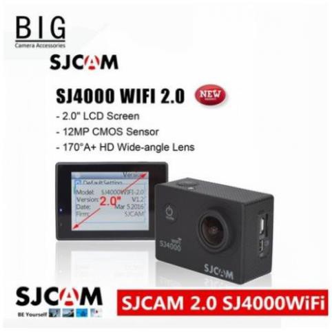 [freeship] Camera thể thao SJCAM SJ4000 Full HD màn 2.0