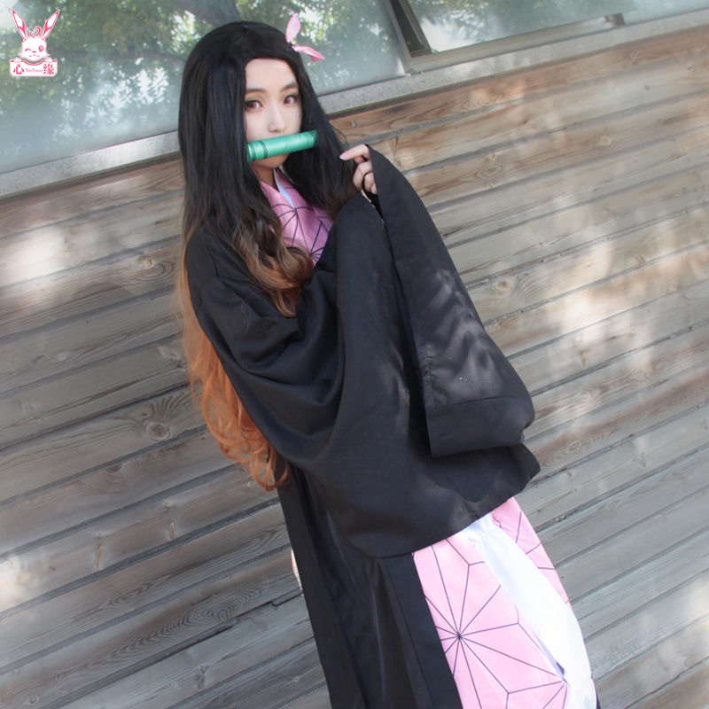 Trang Phục Hóa Trang Nhân Vật Hoạt Hình Demon Slayer Midouzi cos / Kamado Nezuko