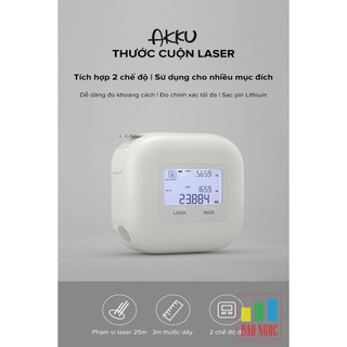 THƯỚC CUỘN LASER AKKU AK301