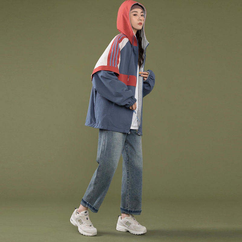 Áo Khoác Thể Thao Hai Mặt Có Nón Phong Cách Rockmagic 2020 Cho Nữ | BigBuy360 - bigbuy360.vn