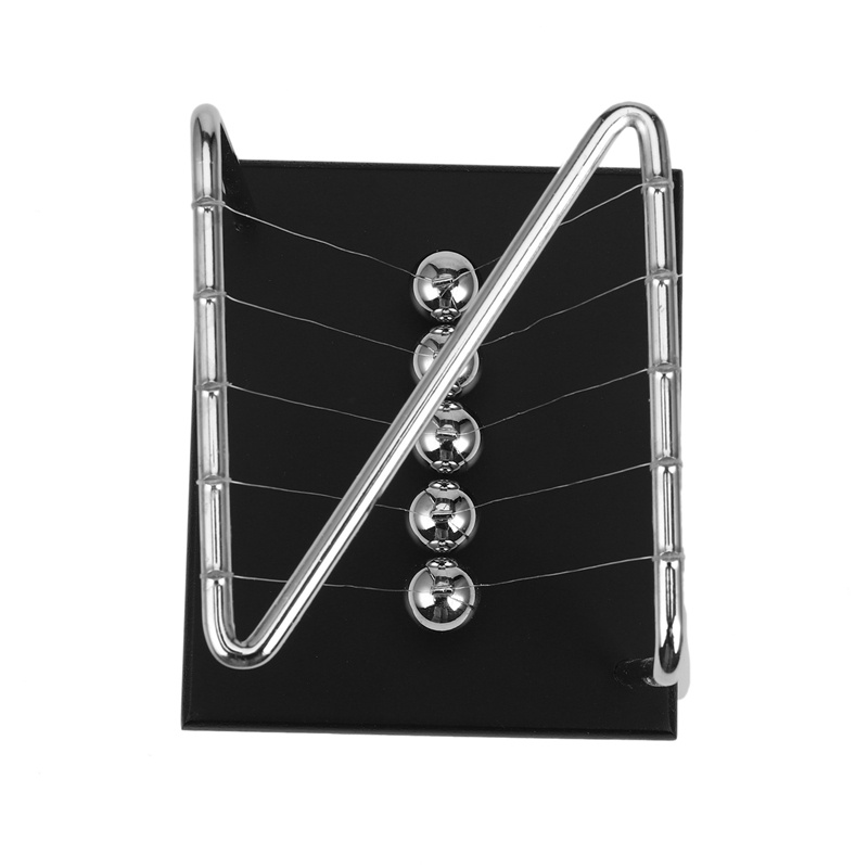 Mô hình đồ chơi con lăn chuyển động cân bằng newton hình chữ Z bằng gỗ dạy học cho trẻ