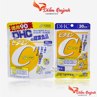 Viên uống vitamin C DHC Hard Capsule Nhật Bản (date 2023)
