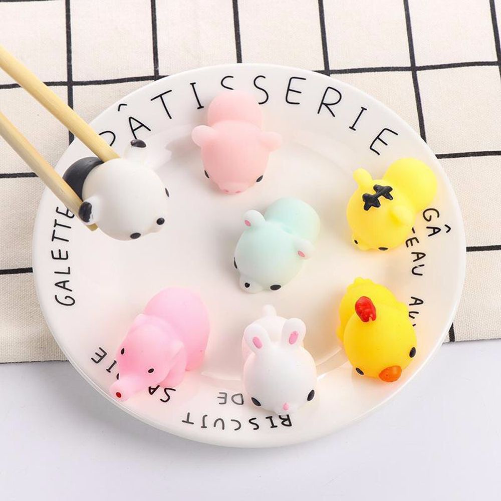 Set 10 Mô Hình Mochi Mini Dễ Thương Dùng Trang Trí Bàn Làm Việc