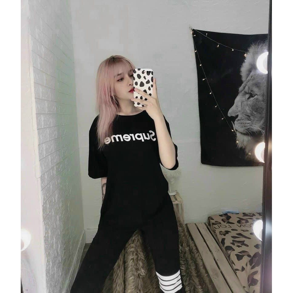 set bộ quần legging 4 sọc mẫu xinh