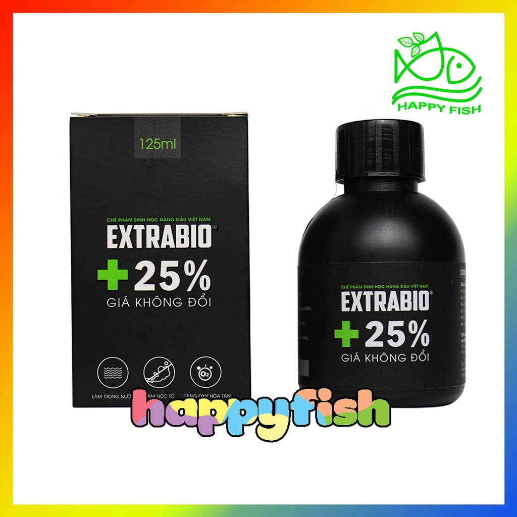 Vi Sinh Extra Bio 125ml-250ml-500ml-1000ml Dung Dịch Trong Nước Bể Cá