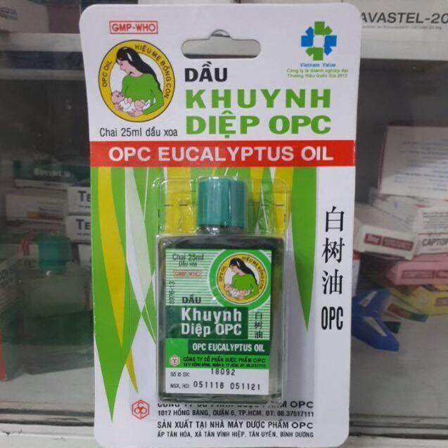 dầu khuynh diệp OPC, khuynh diệp MỸ cho bé chính hãng